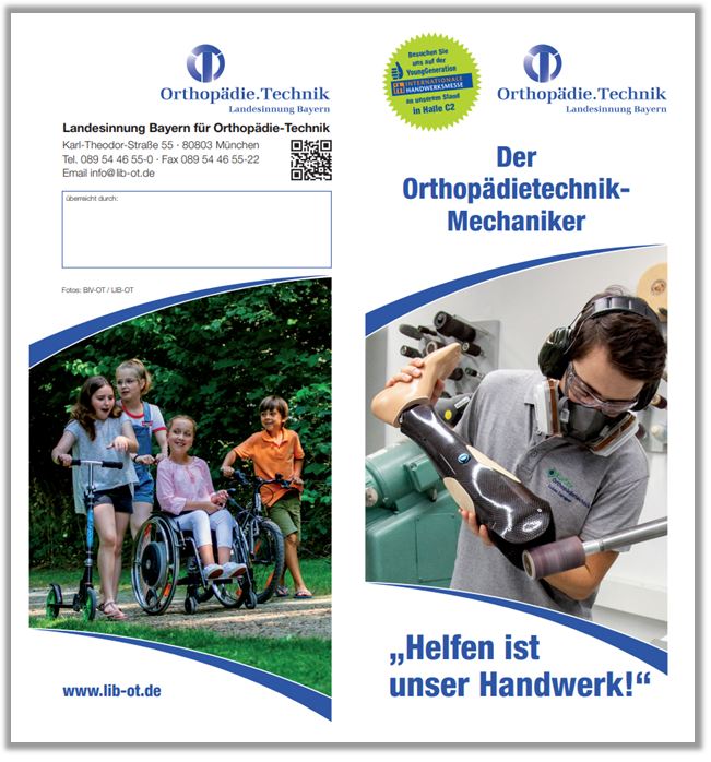 Ausbildung Landesinnung Bayern Orthopadie Technik